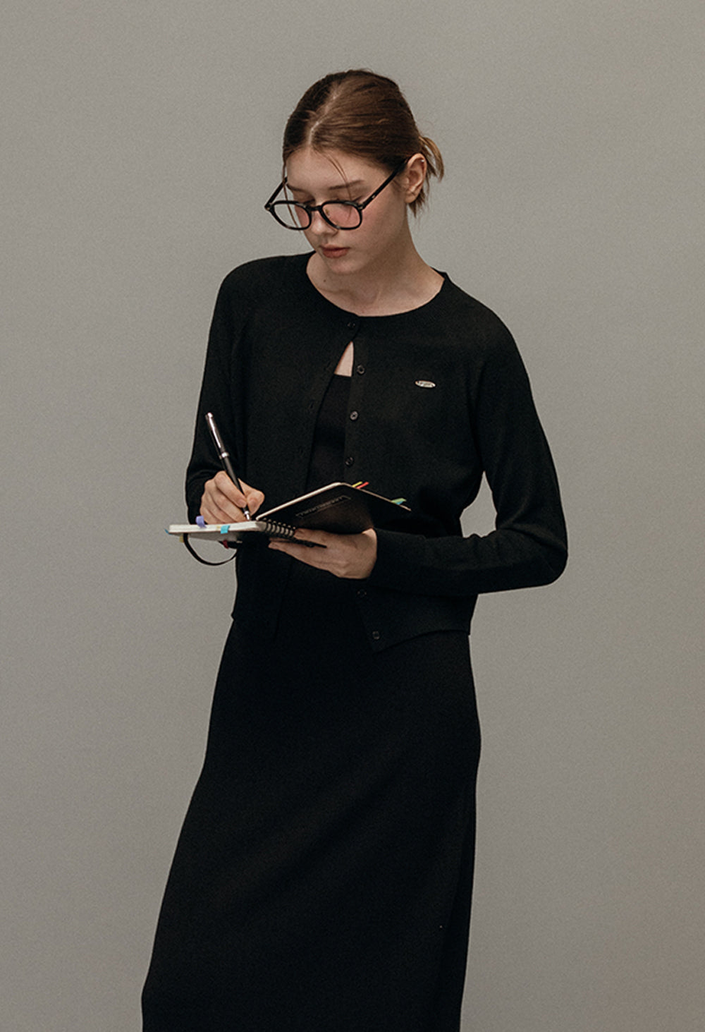 Leeds sleeveless knit dress