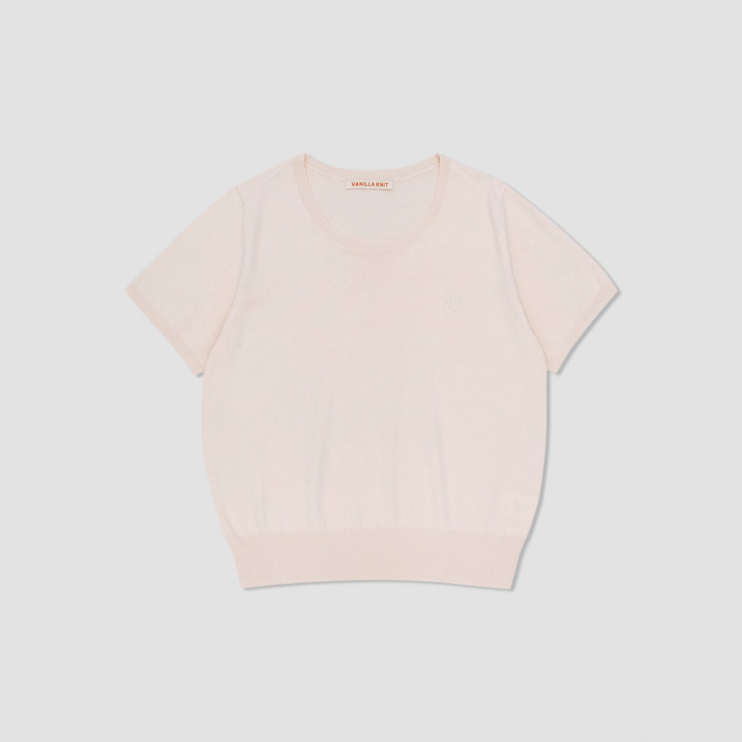 Sunshine basic half sleeve knit