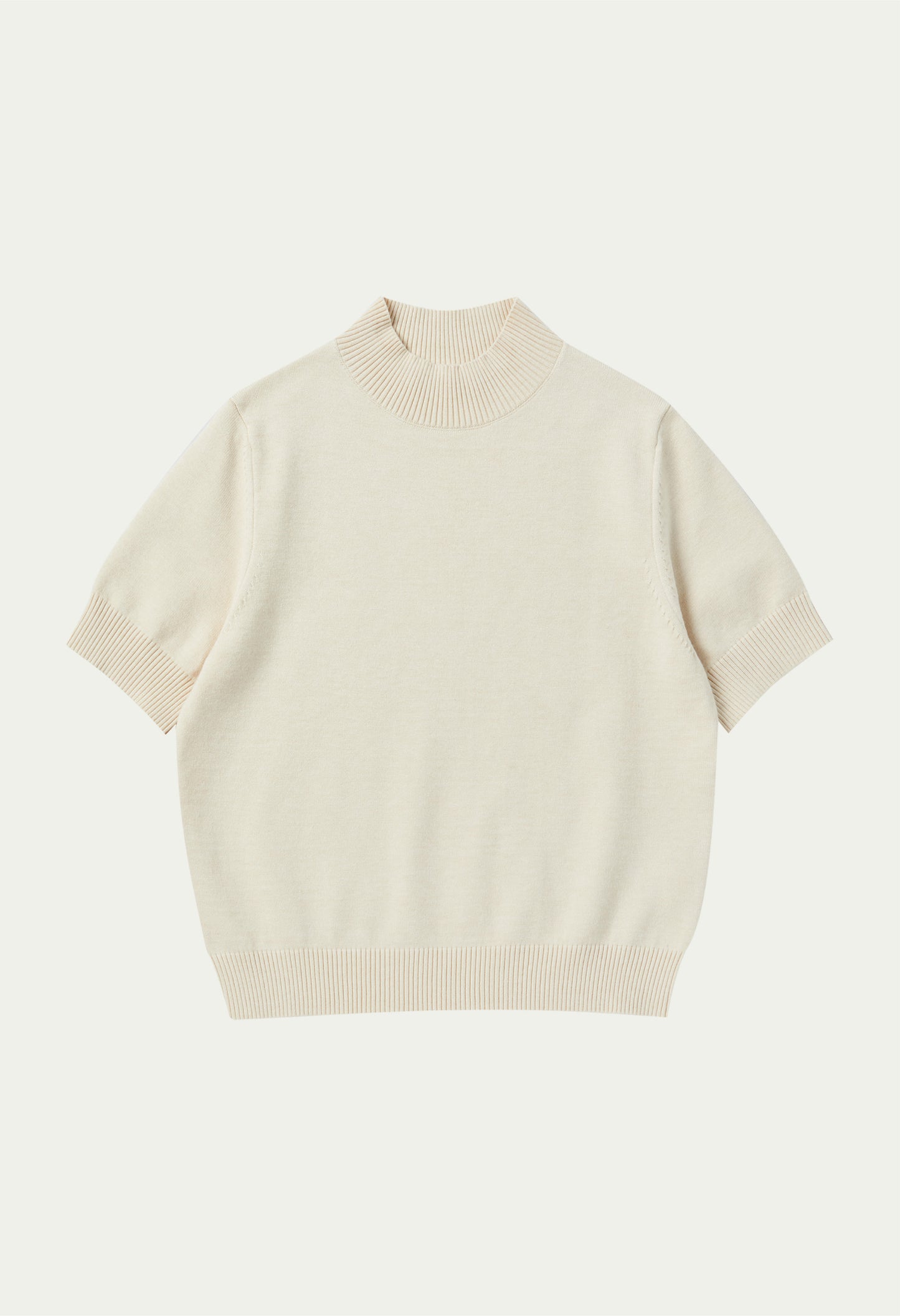 Basic half sleeve knit / 2 sizes added
