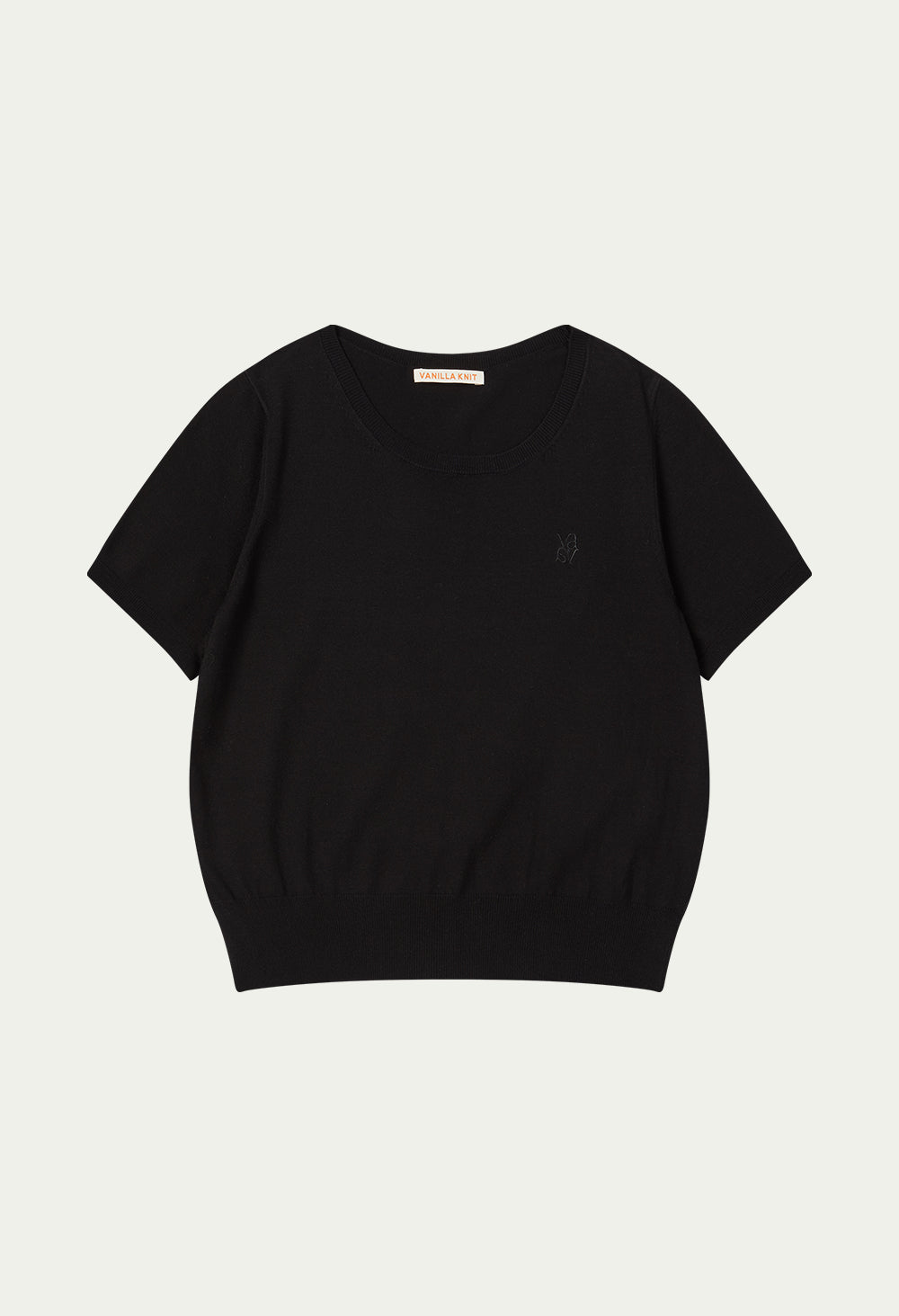 Sunshine basic half sleeve knit