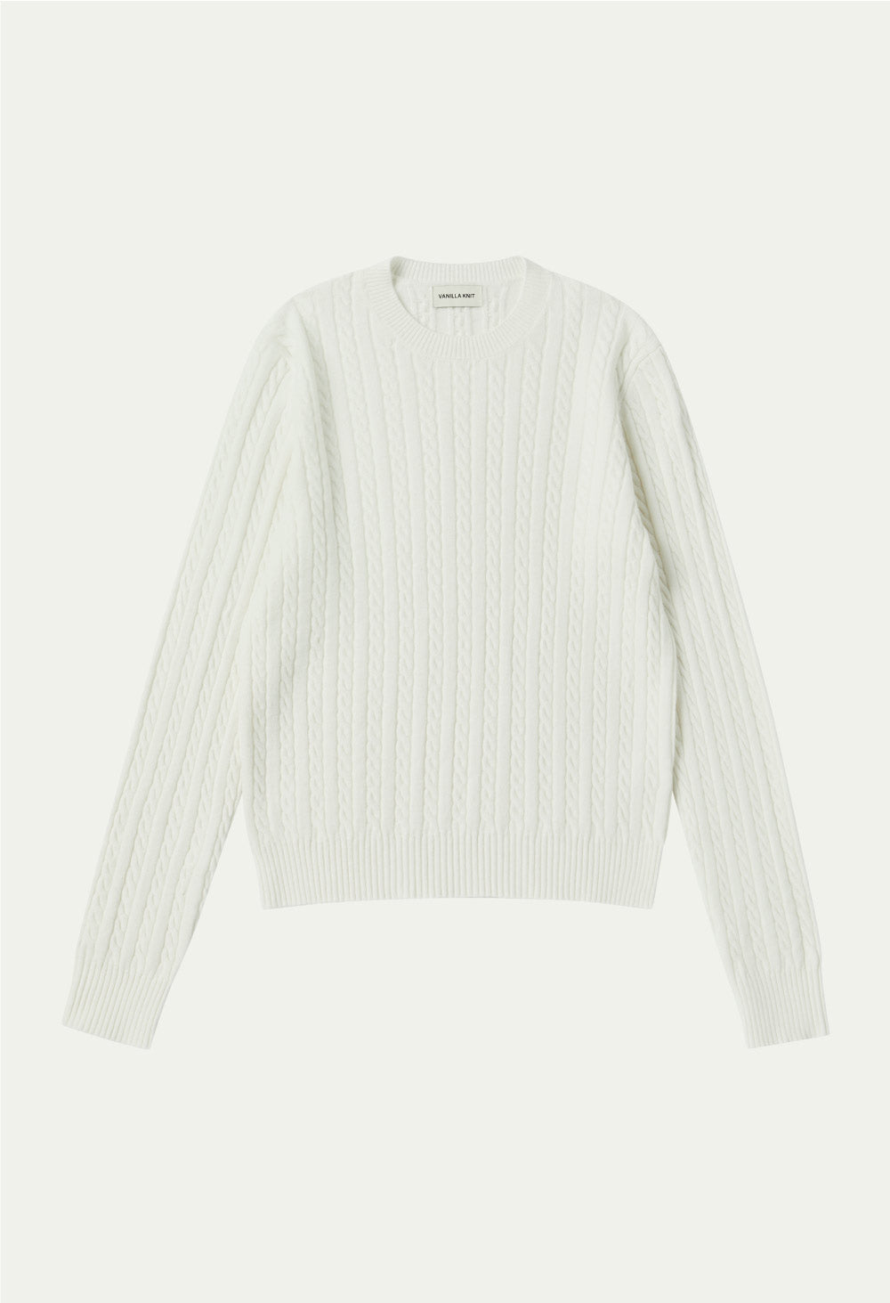 Basic cable round knit