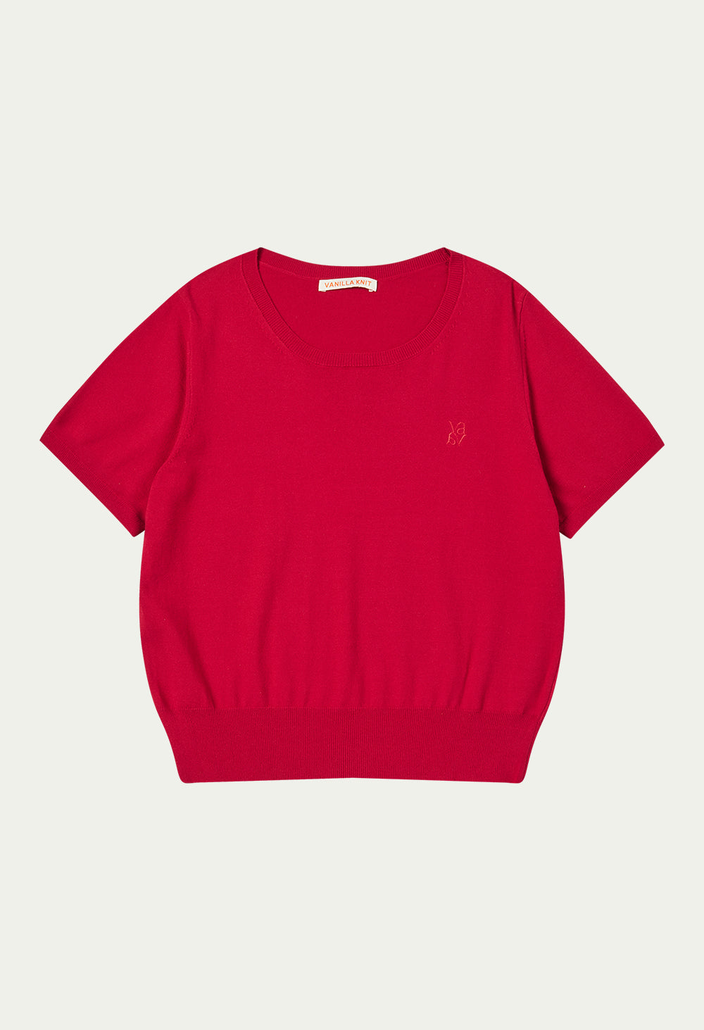 Sunshine basic half sleeve knit