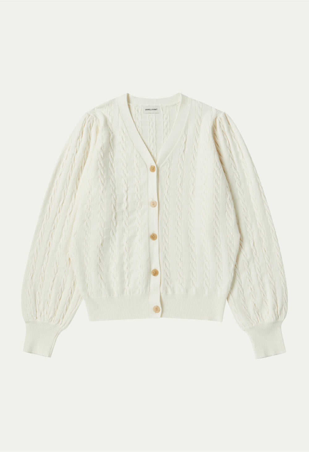 Perfume v neck cashmere knit - Navy/Ivory