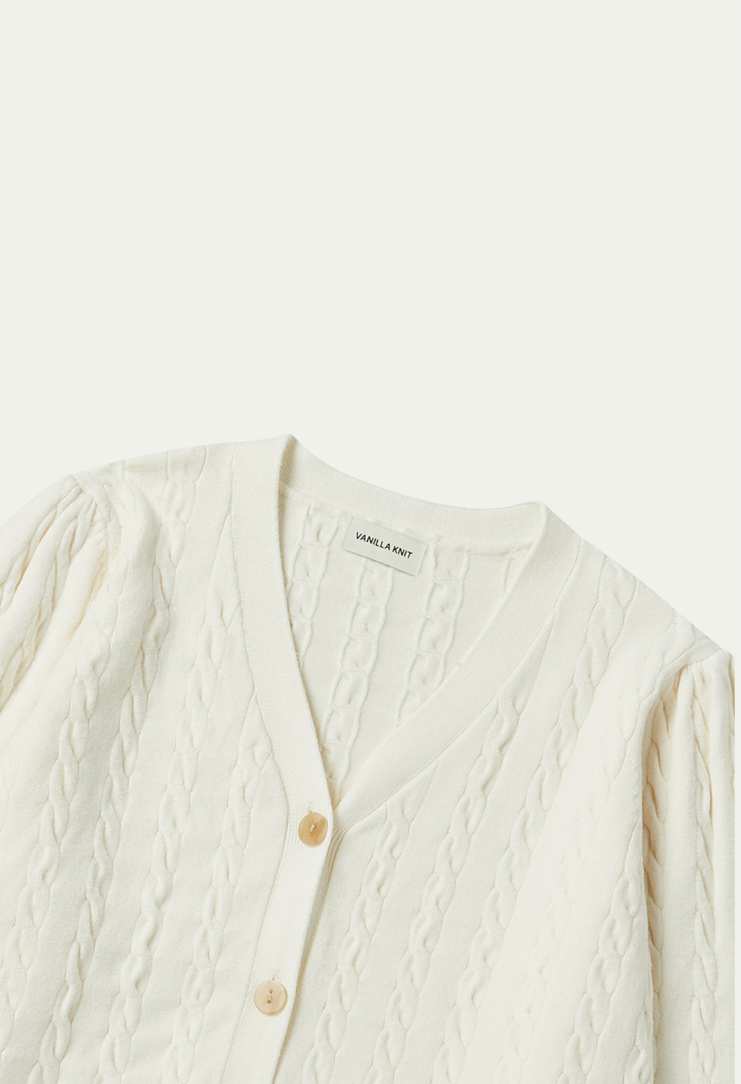 Perfume v neck cashmere knit - Navy/Ivory