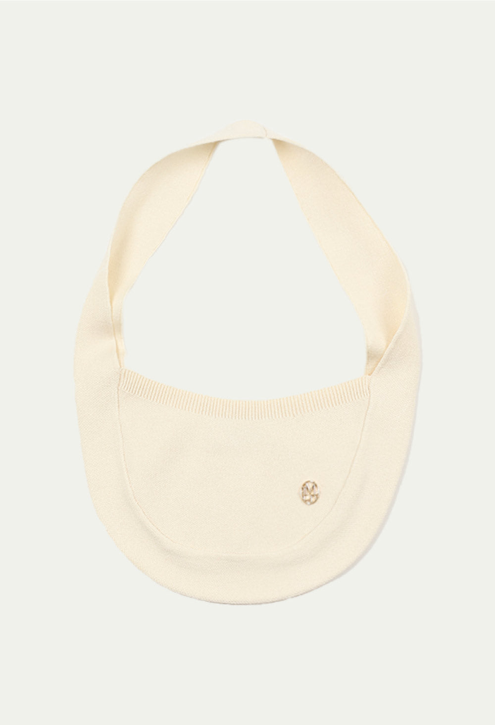 Vanilla knit mini bag