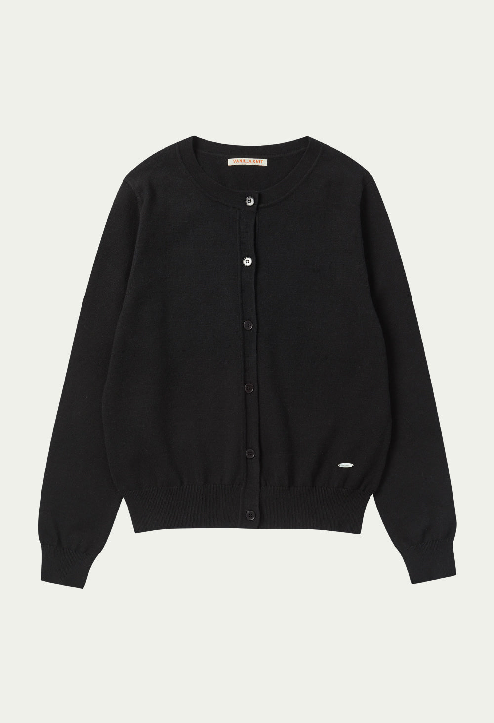 Basic cashmere-blend cardigan / 2 size