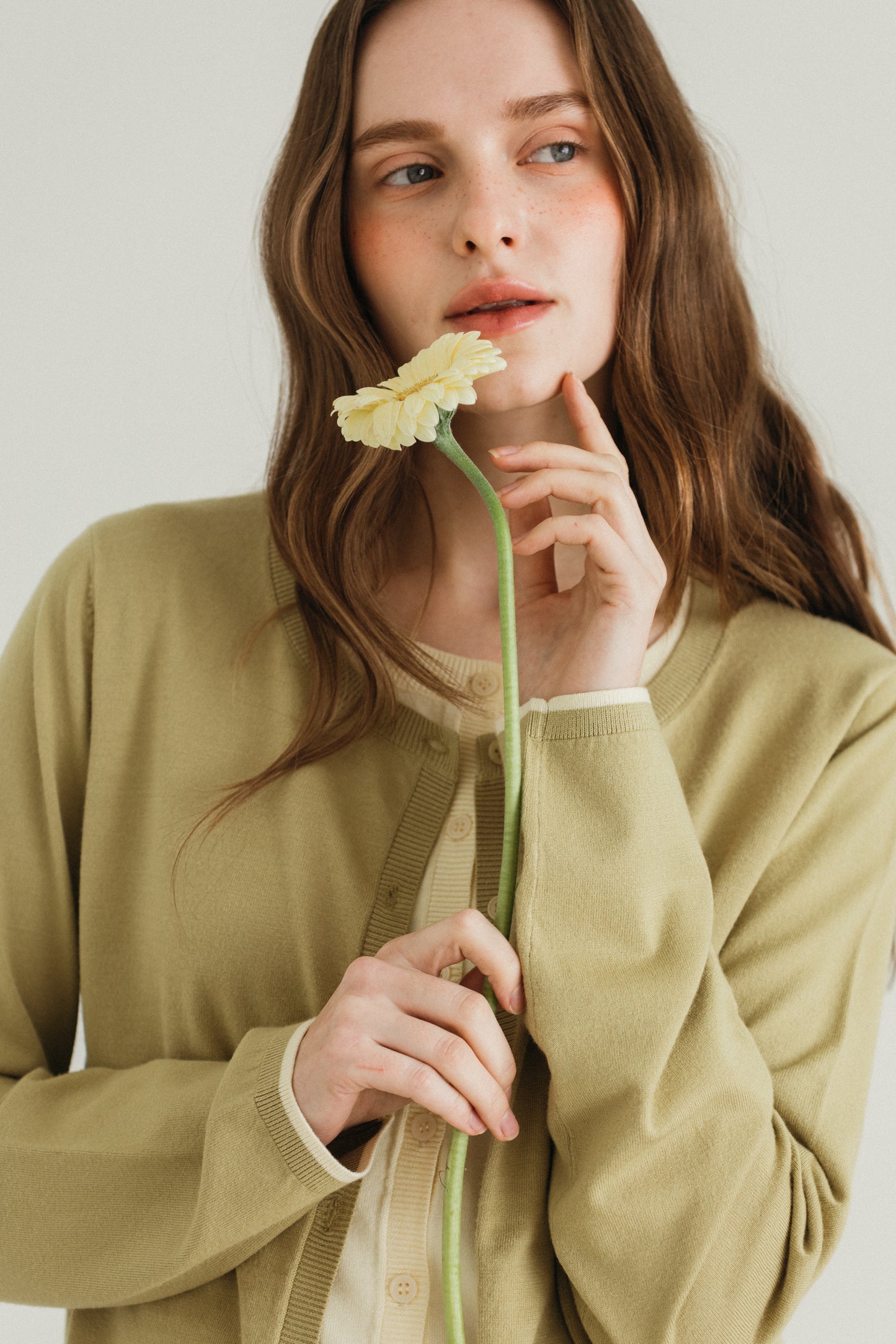 Babe layered knit cardigan