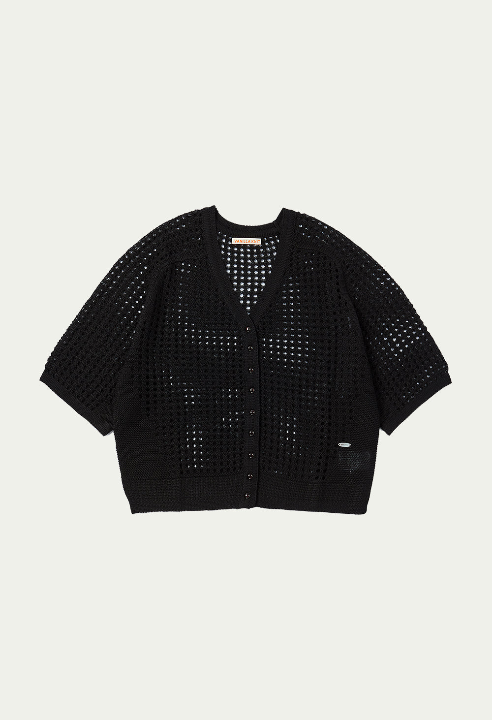Monaco linen nett knit cardigan