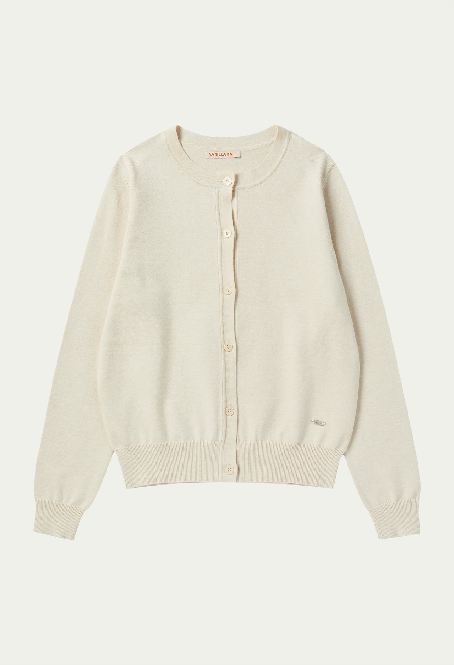 Basic cashmere-blend cardigan / 2 size