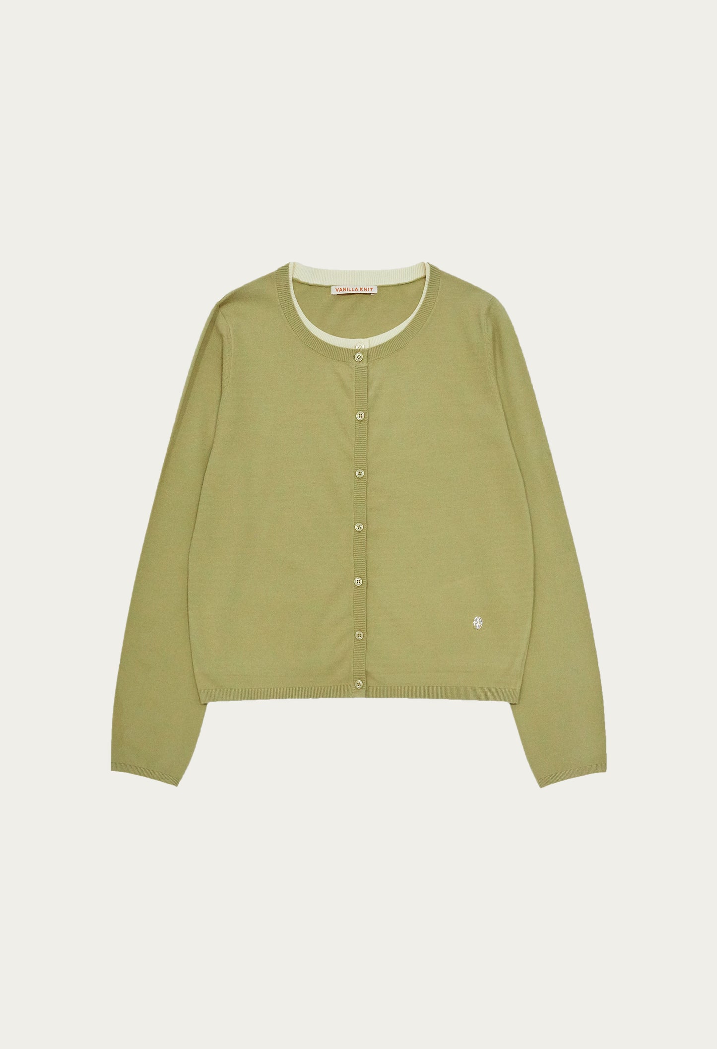 Babe layered knit cardigan