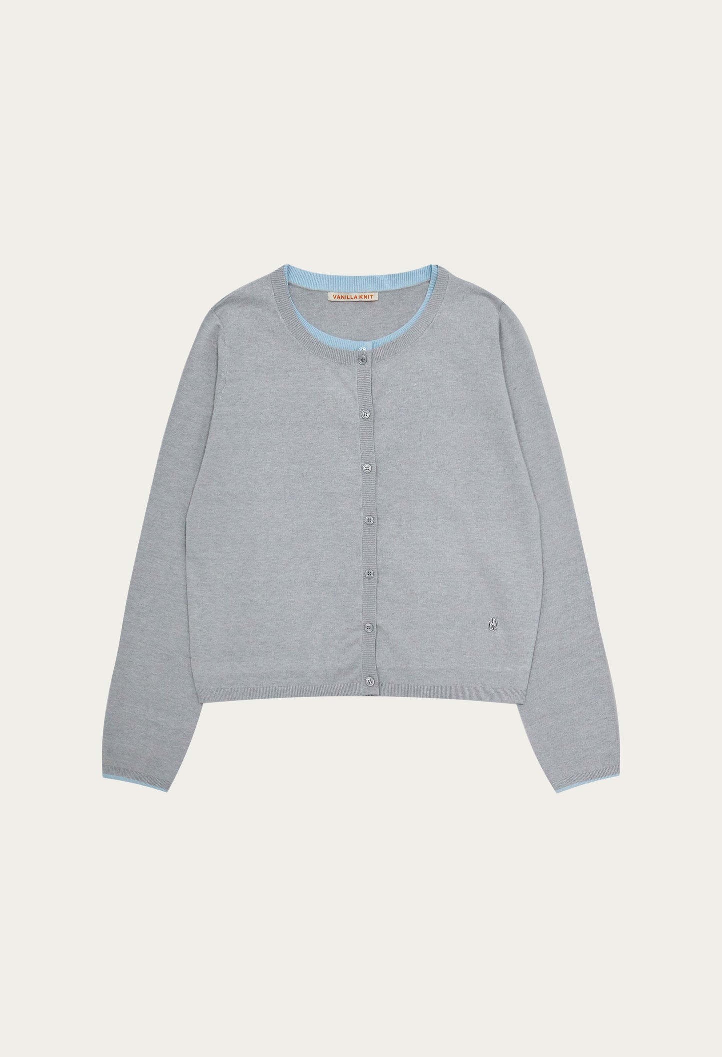 Babe layered knit cardigan