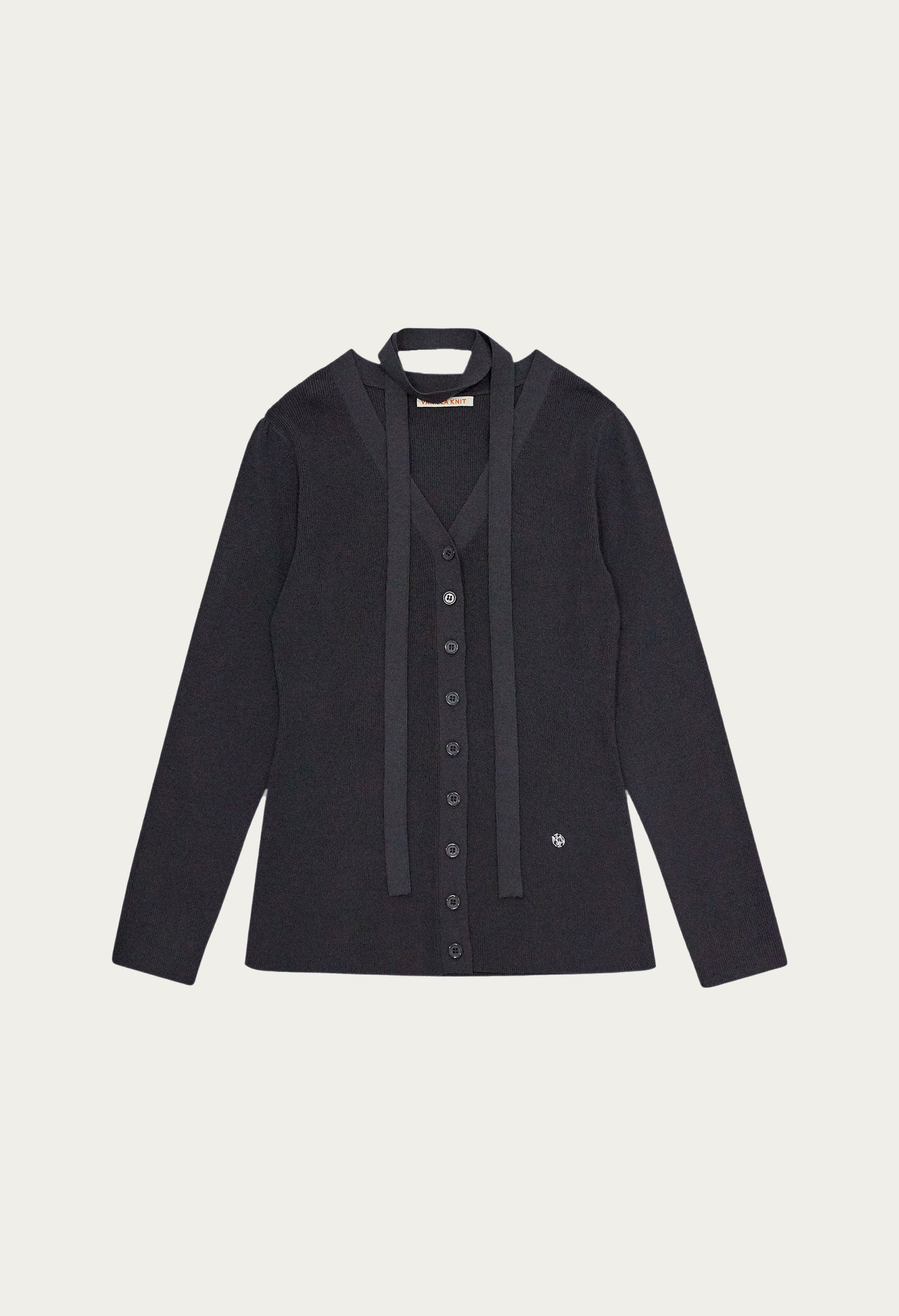 Hug scarf knit cardigan