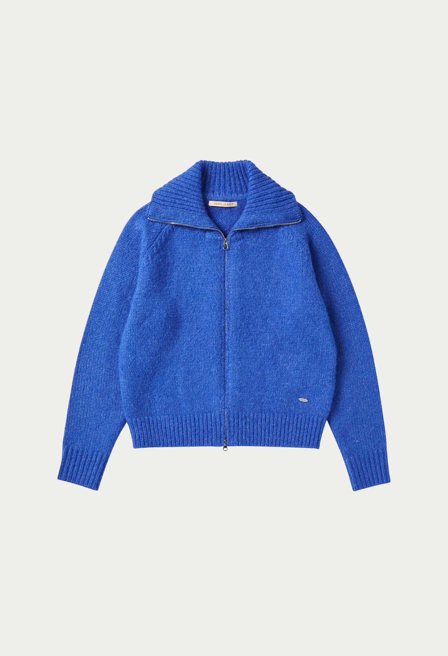 Cozy two way zip-up cardigan