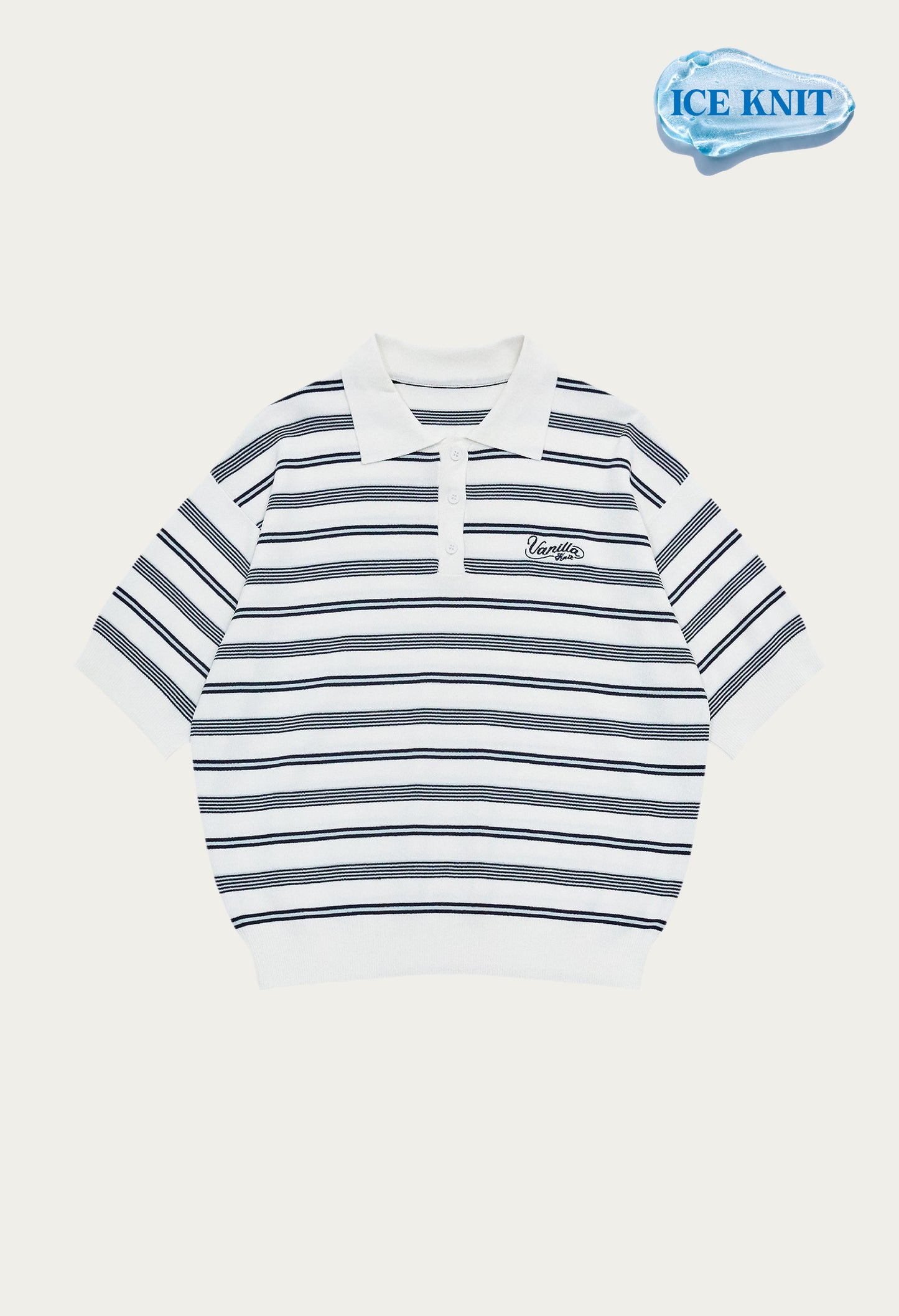 Loose Fit Lulu Stripe Ice Knit