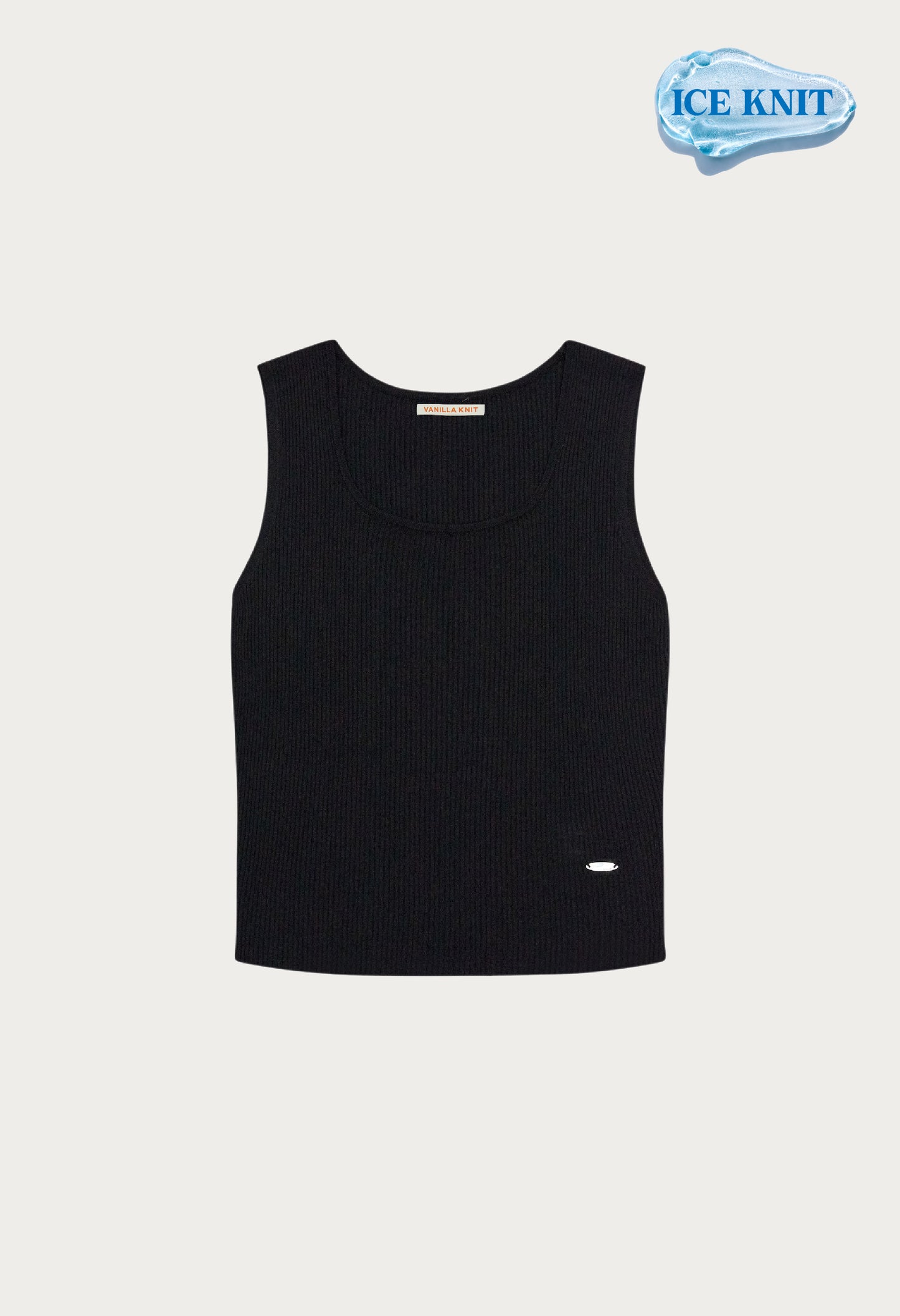 Flow Square Neck Sleeveless Knit