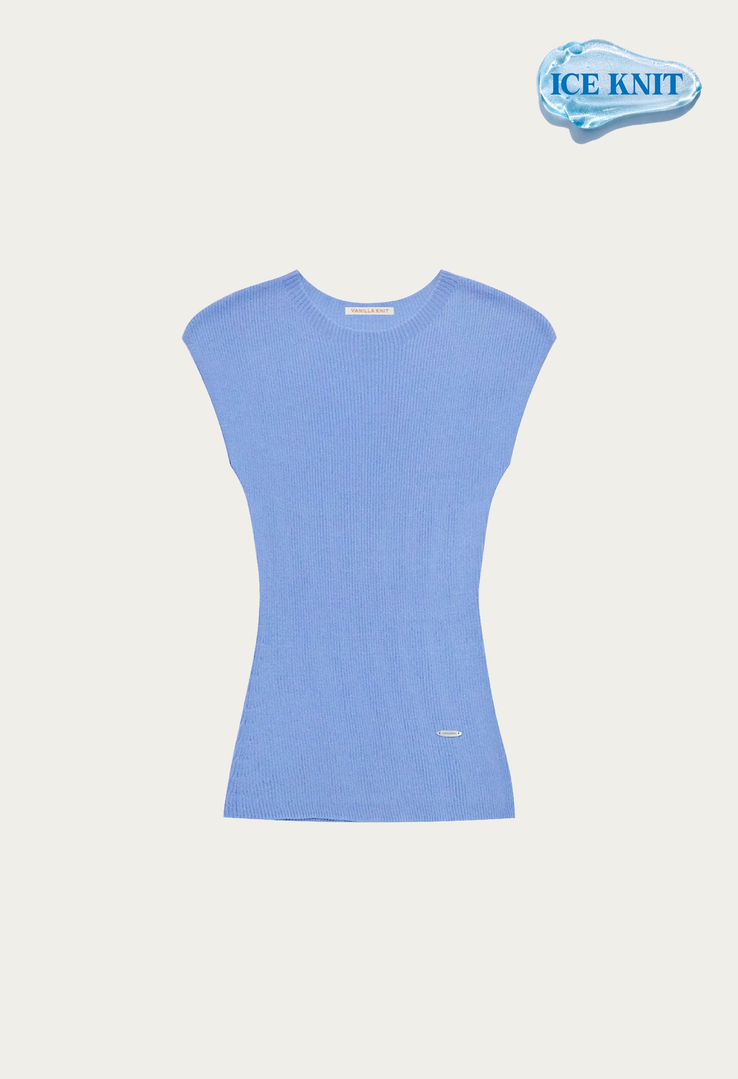 Dolly cap sleeve ice knit