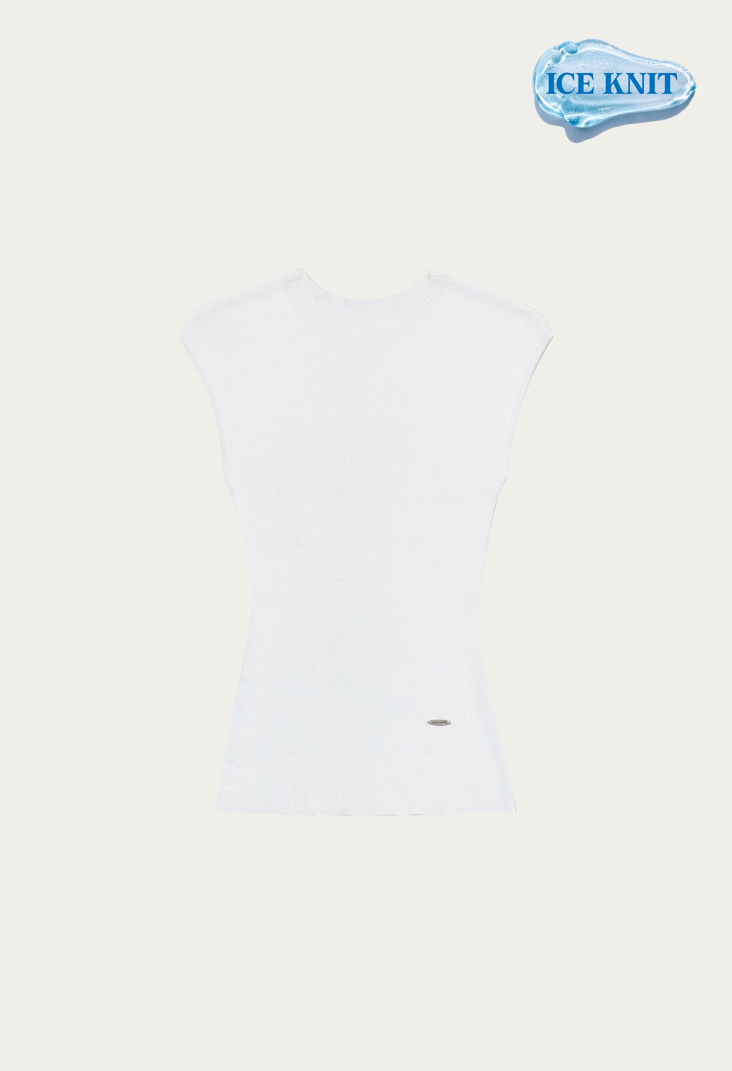 Dolly cap sleeve ice knit