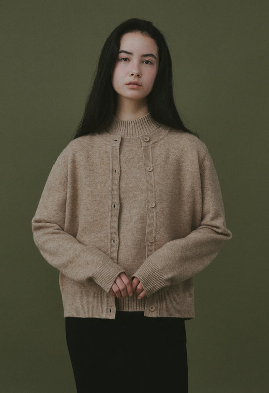 [Winter season] Vanilla Basic Wool Cardigan