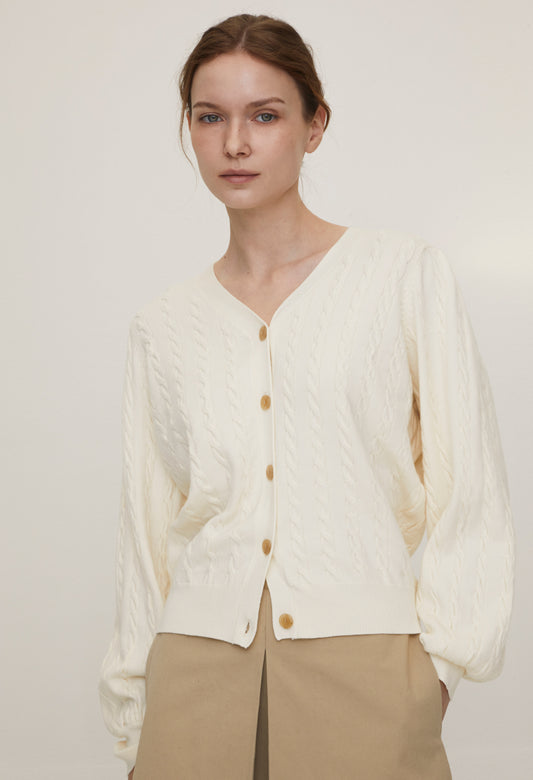 Perfume v neck cashmere knit