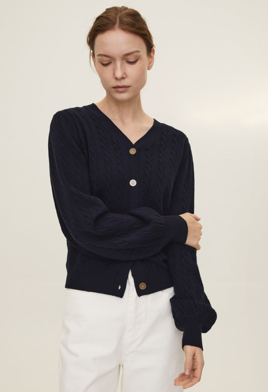 Perfume v neck cashmere knit