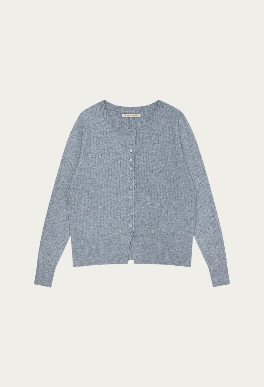 Airy Cable Round Cardigan