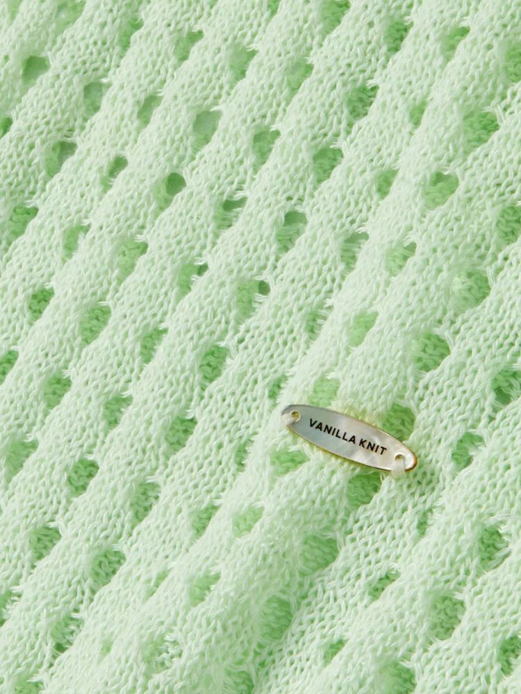 [Same-Day Shipping]   Bamboo linen nett knit