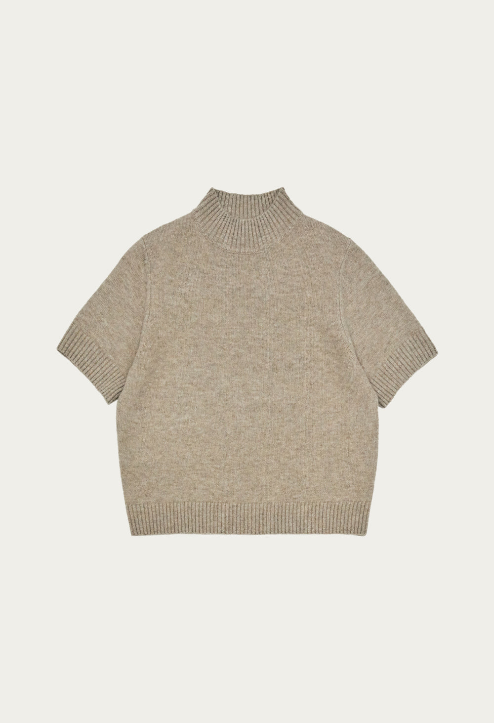[Winter season] Vanilla Basic Wool Half-Neck Knit