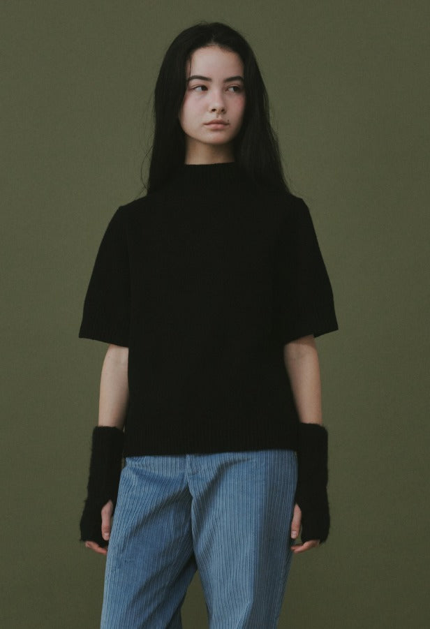 [Winter season] Vanilla Basic Wool Half-Neck Knit