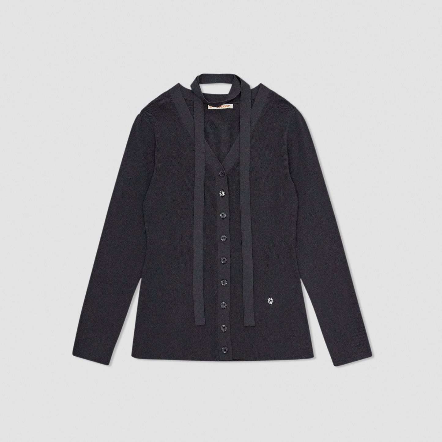 Hug scarf knit cardigan