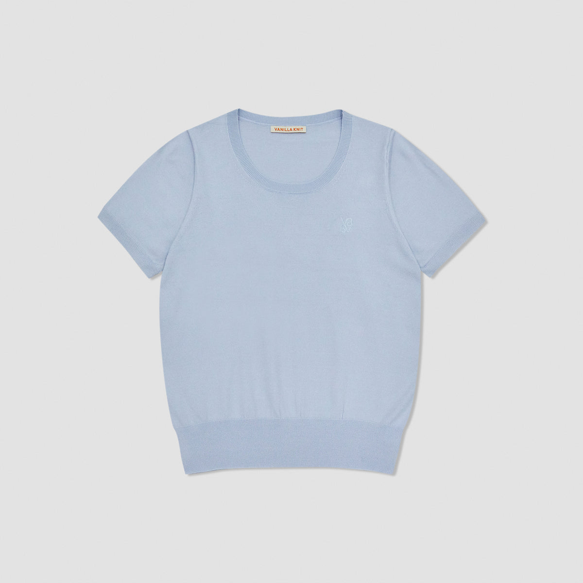 Sunshine basic half sleeve knit