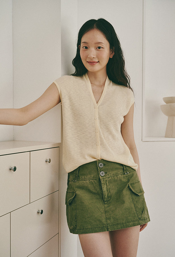 Mellow Cap Sleeve Knit
