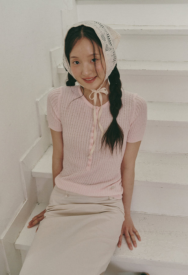 Light Air Cable Knit