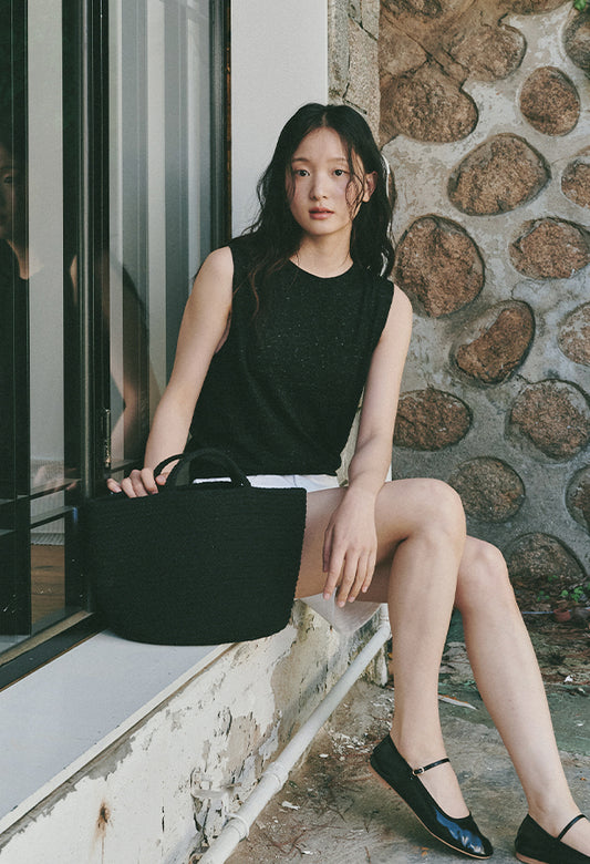 Afternoon Linen Knit Sleeveless