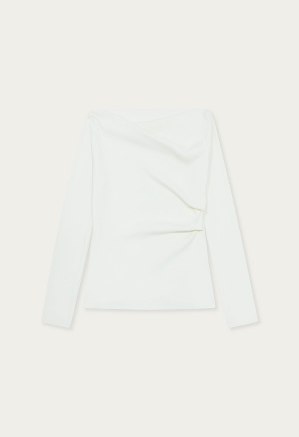 Breeze Drape Off-Shoulder Knit