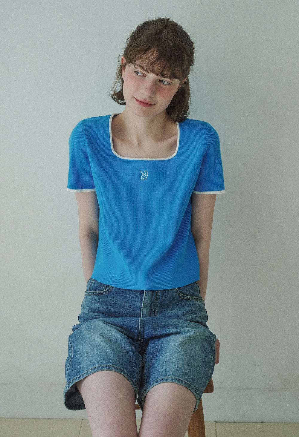 Daylight cotton sleeve knit