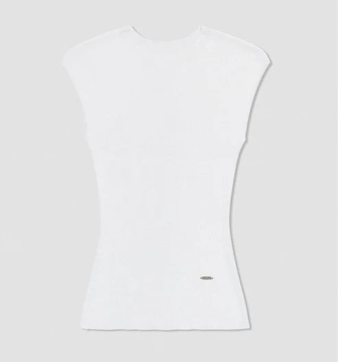 [Same-Day Shipping] Dolly cap sleeve ice knit