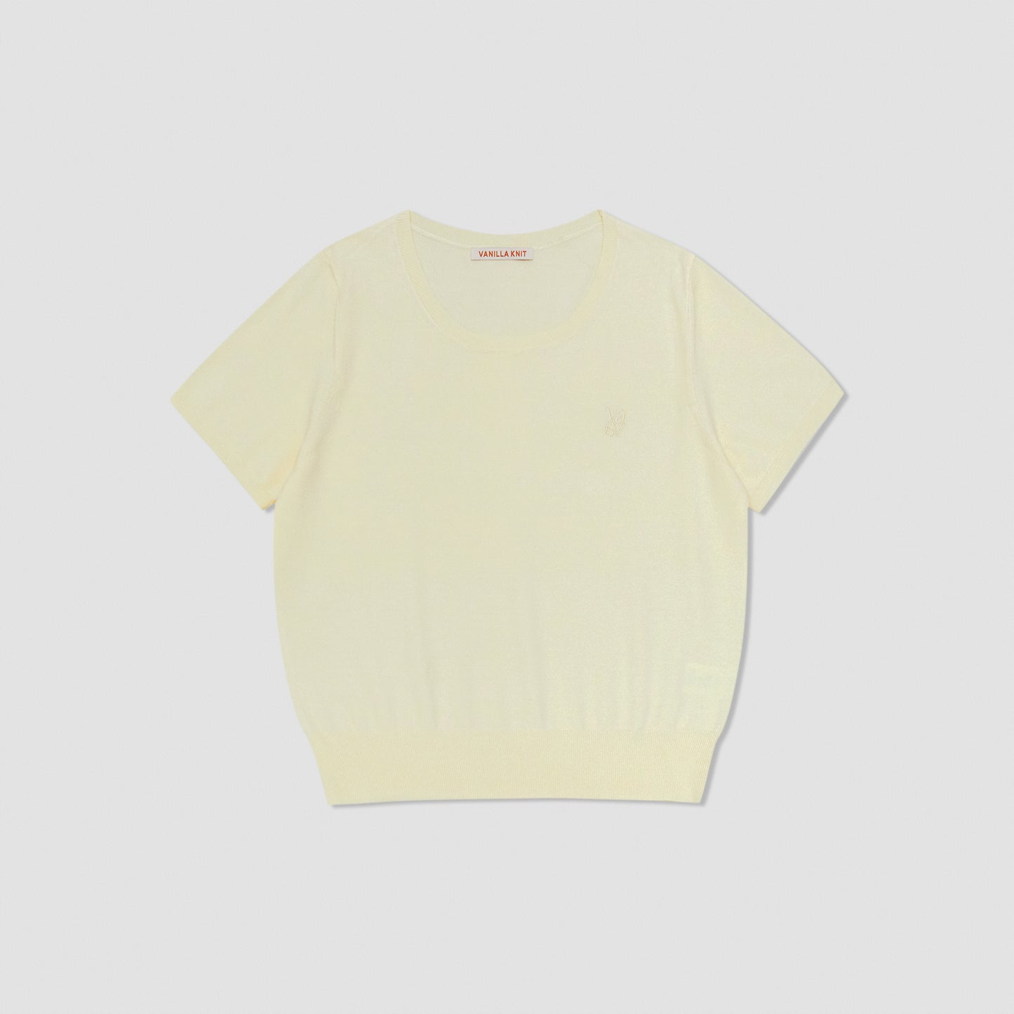 Sunshine basic half sleeve knit