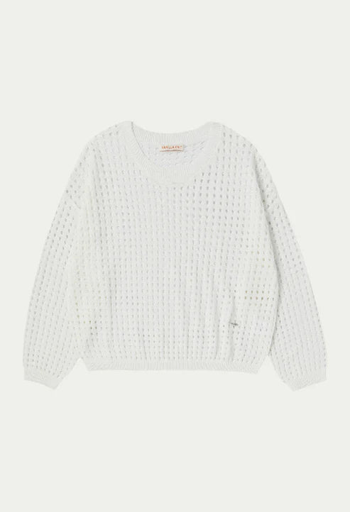[Same-Day Shipping] Bamboo linen nett knit
