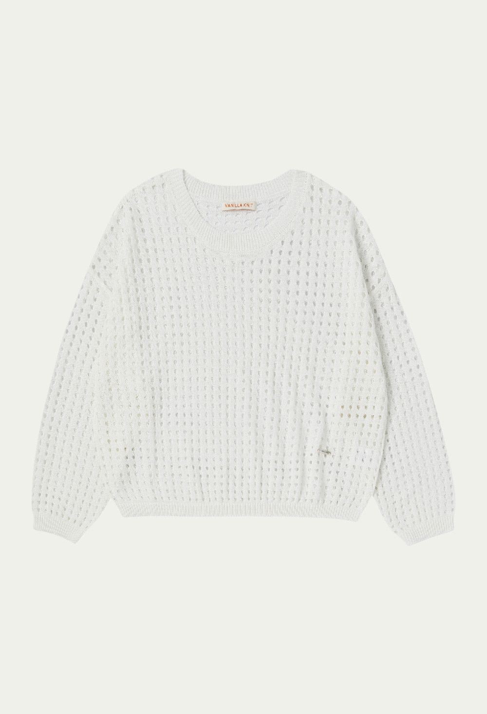 Bamboo linen nett knit