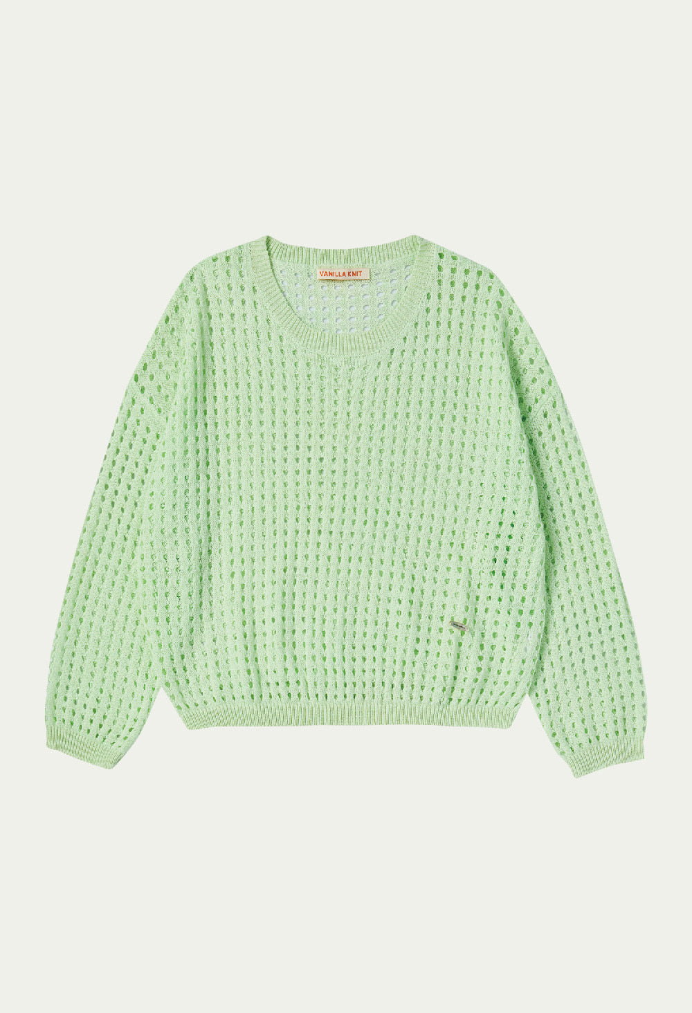 Bamboo linen nett knit