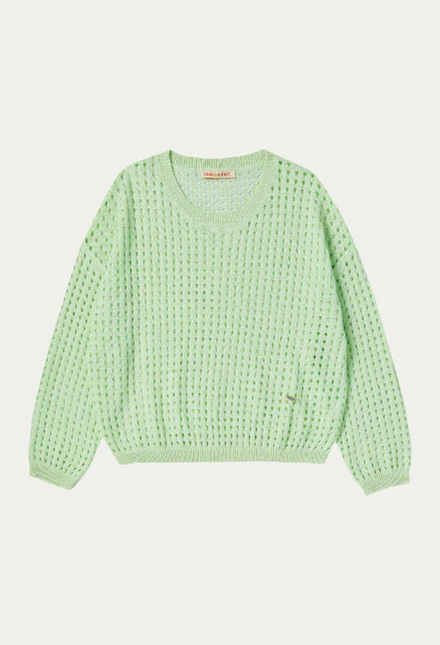 [Same-Day Shipping]   Bamboo linen nett knit
