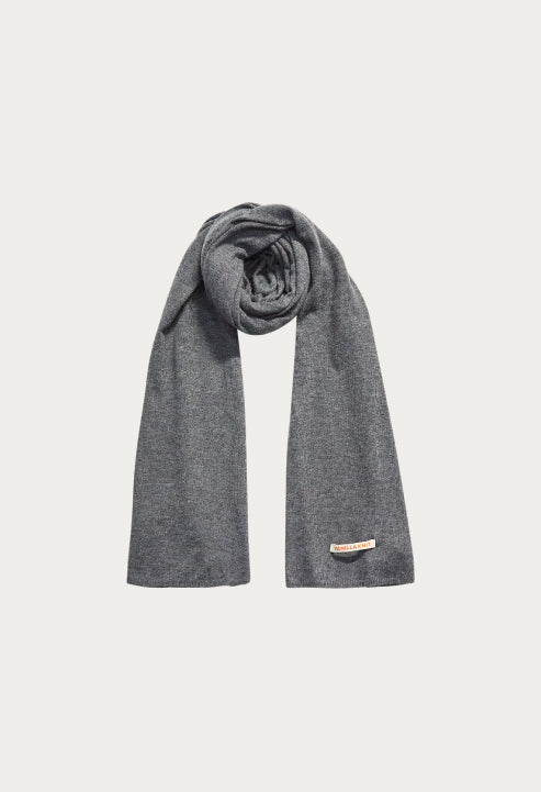 Note Long Wool Knit Scarf