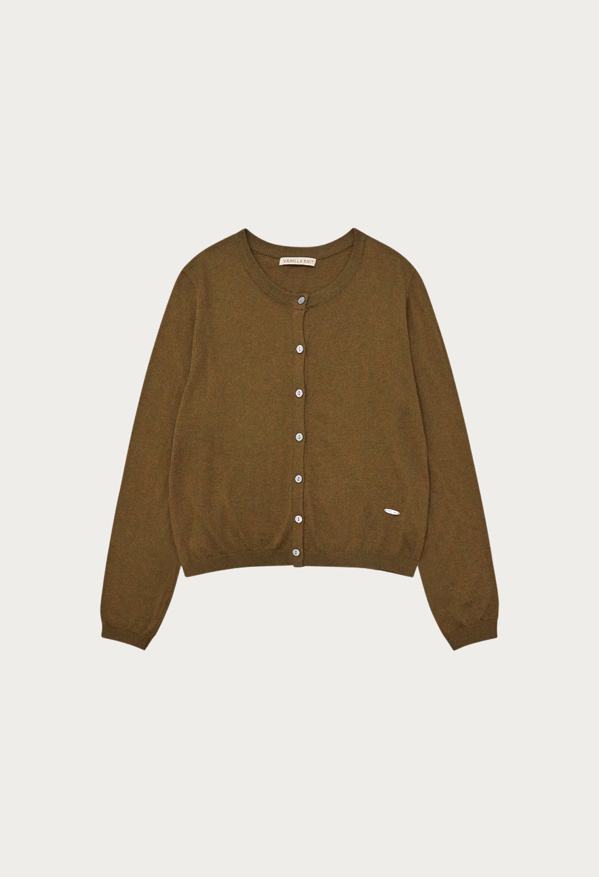Autumn Basic Wool Knit Cardigan
