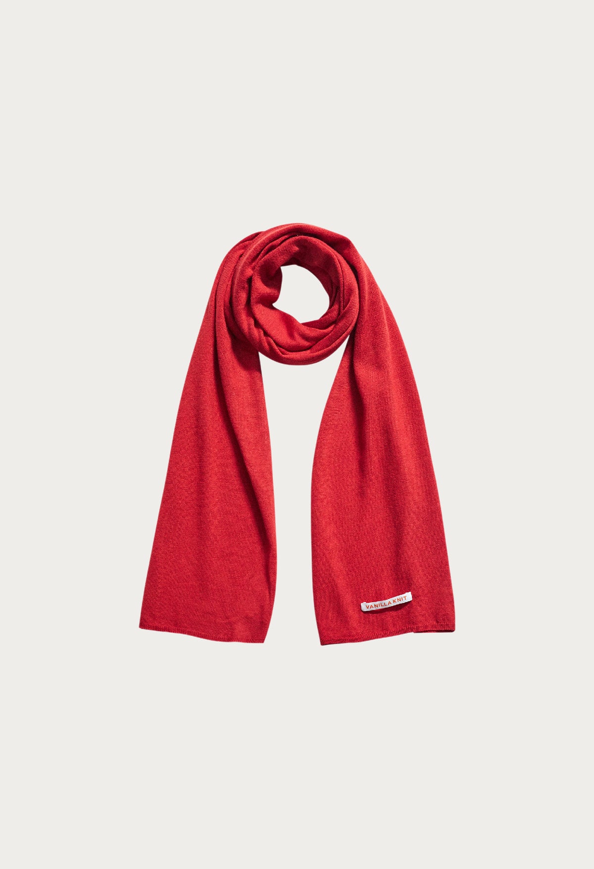 Note Long Wool Knit Scarf