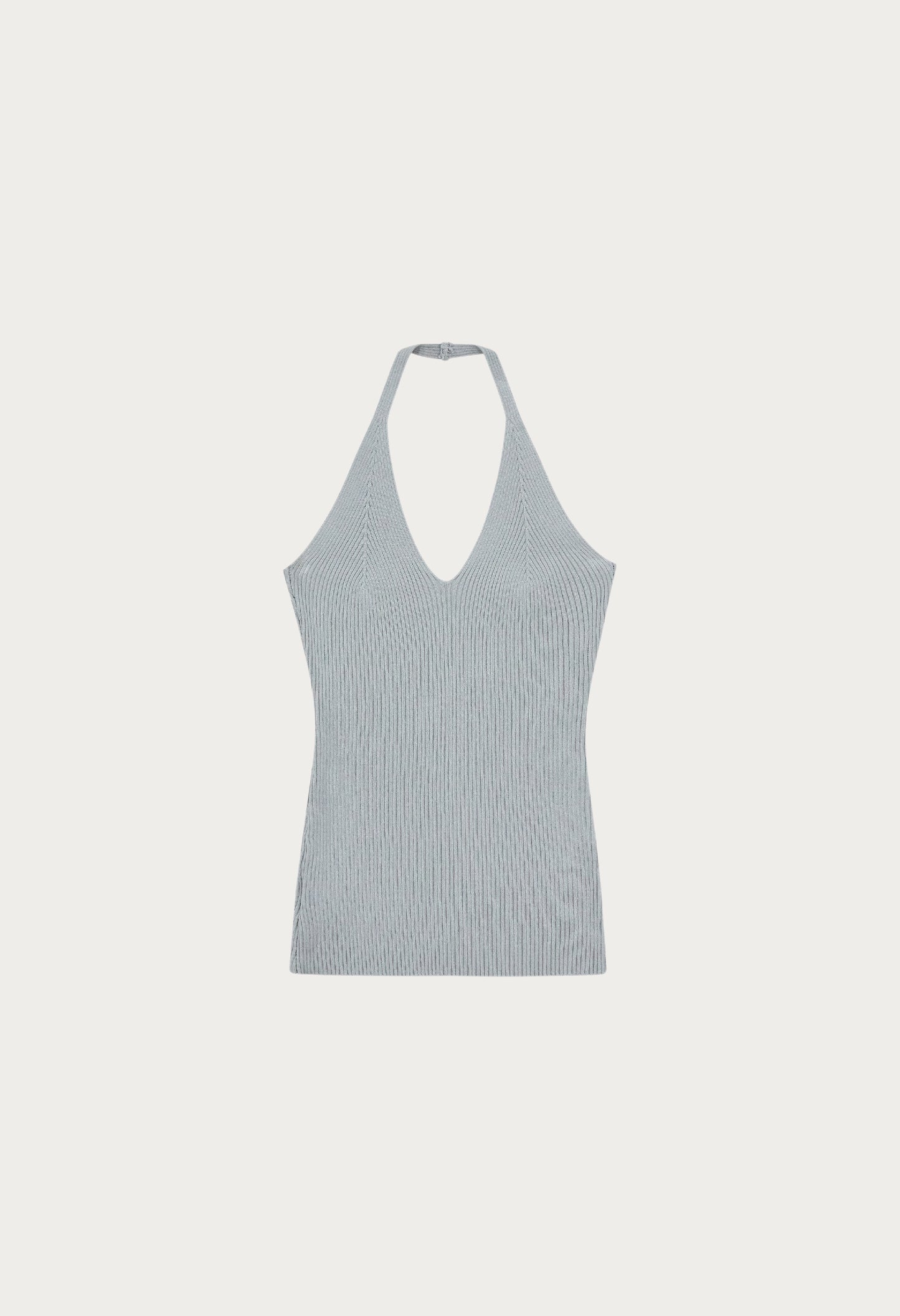Sunny Halterneck Knit Sleeveless Top