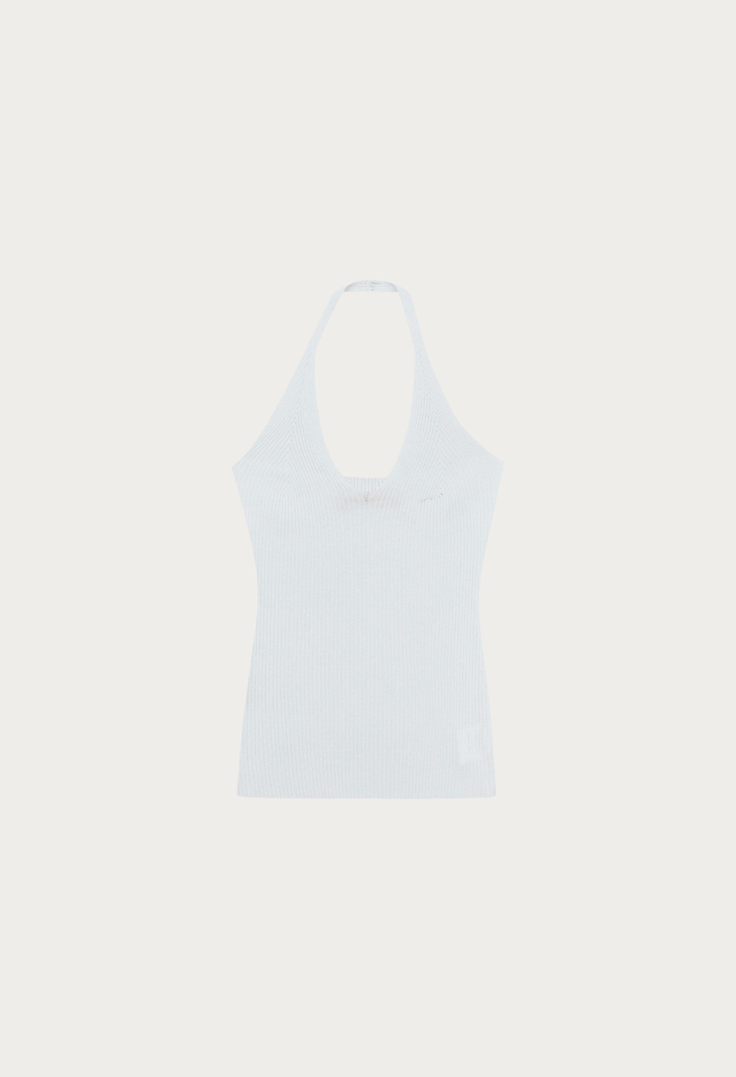 Sunny Halterneck Knit Sleeveless Top