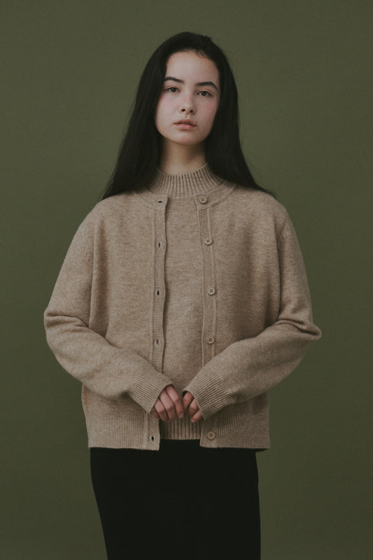 [Winter season] Vanilla Basic Wool Cardigan