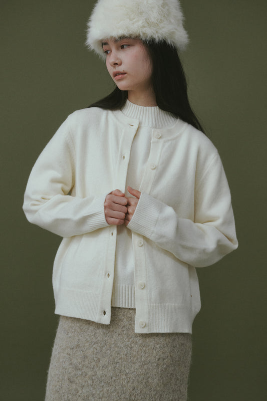 [Winter season] Vanilla Basic Wool Cardigan