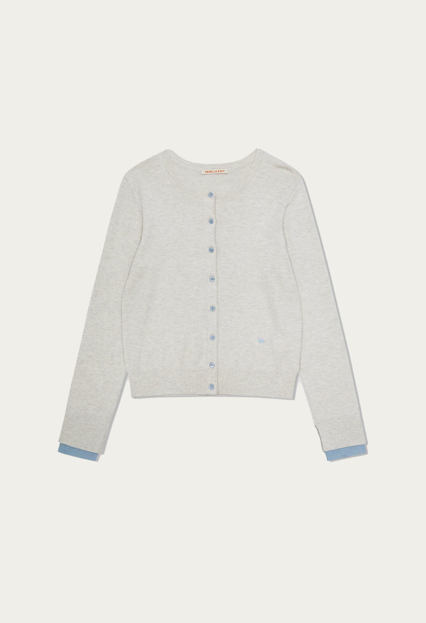 Oasis layered knit cardigan